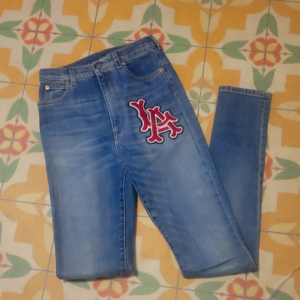 GUCCI JEANS MLB Authantic